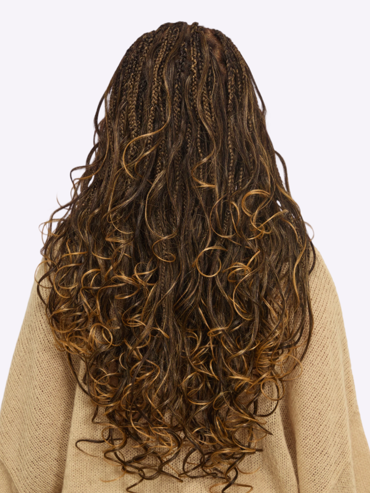 🔥Last Day: 73% Off🔥 Salon Braids HD Lace Knotless Wig